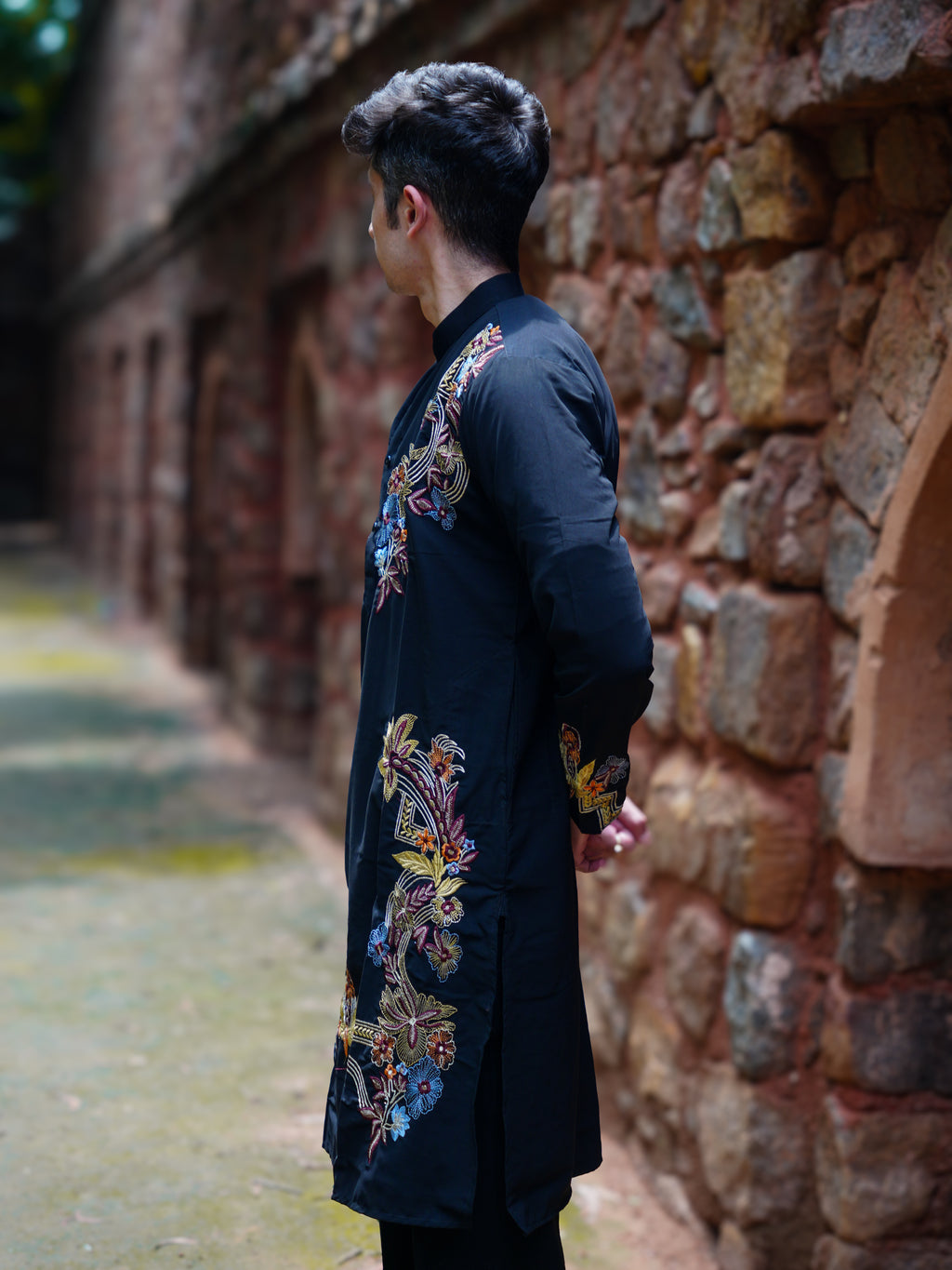 Zubair Floral Embroidered Kurta Set