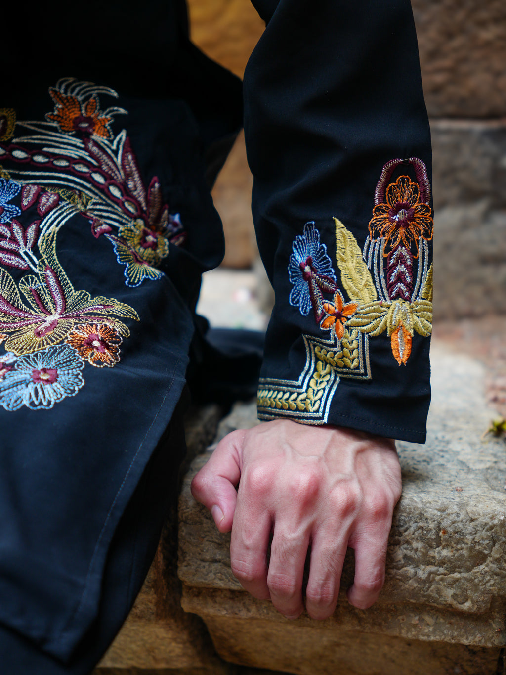 Zubair Floral Embroidered Kurta Set